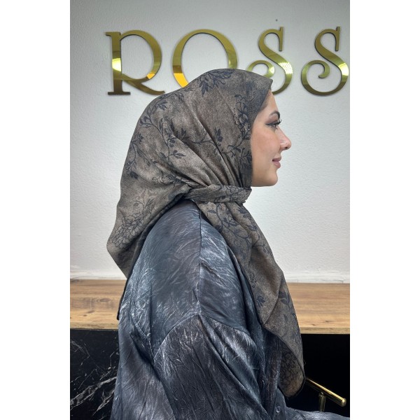 Desenli Soft Eşarp 05K